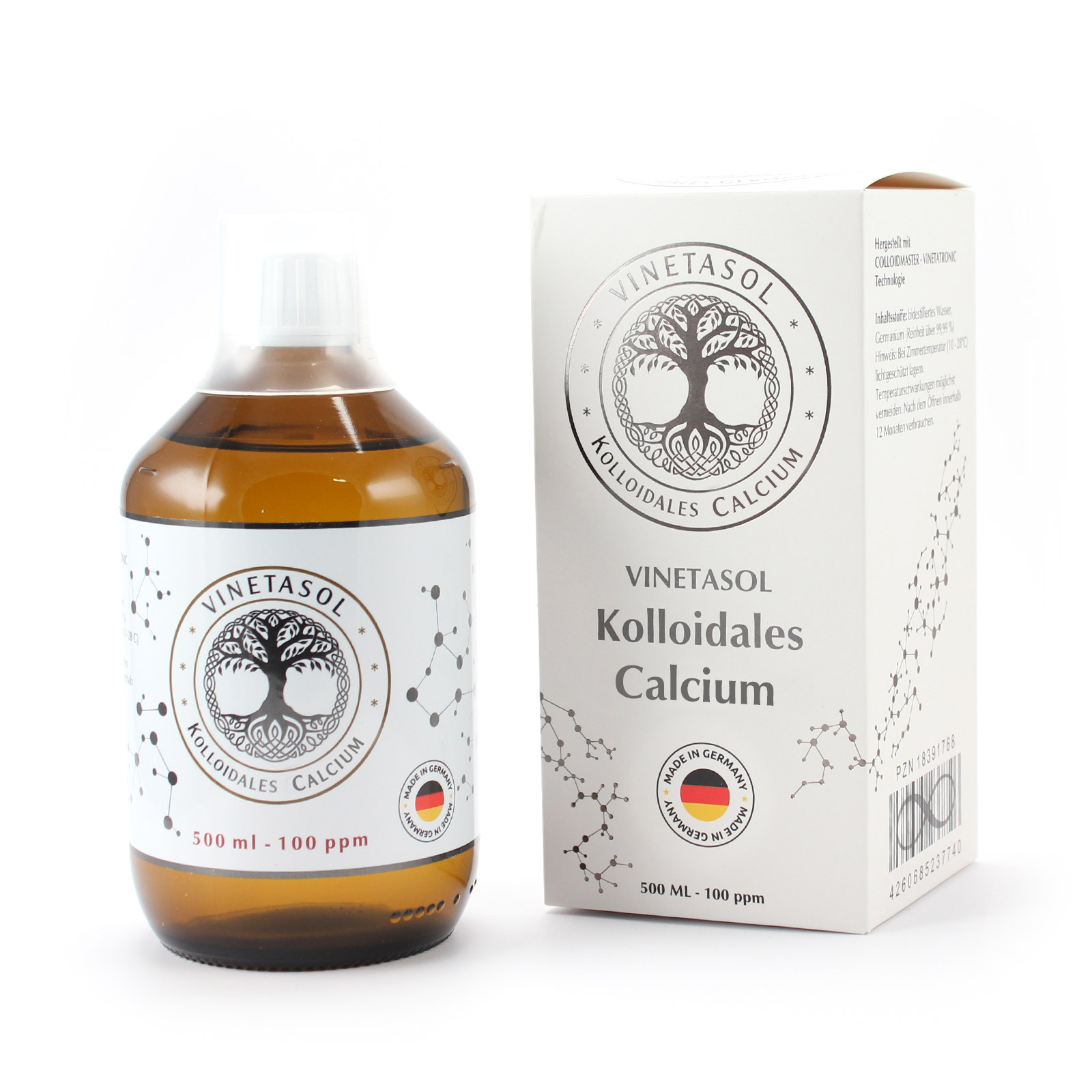 VINETASOL - Kolloidales Calcium 100 ppm / 500 ml