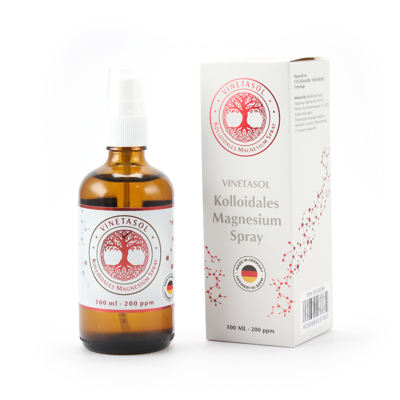 VINETASOL - Kolloidales Magnesium 200ppm / 100 ml Spray